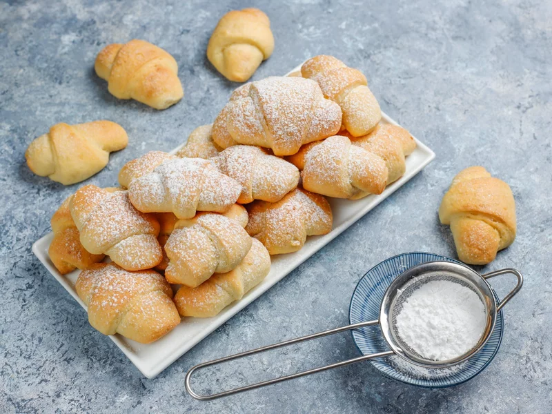 Te rogaliki robię bez drożdży i bez miksera. Tylko 3 składniki, a efekt zachwyca każdego